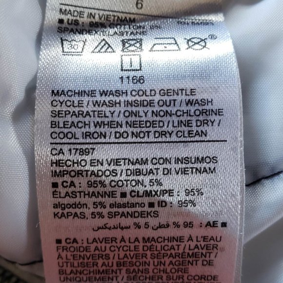 B&W gingham stretch pixie pants, mod, punk, cute! - Picture 2 of 7